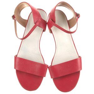 Maison Martin Margiela Red Leather Sandals 8.5 38.5